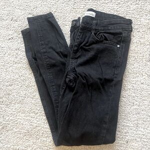 🎉HP🎉 Zara Z1975 Original Black Denim Jeans Size2